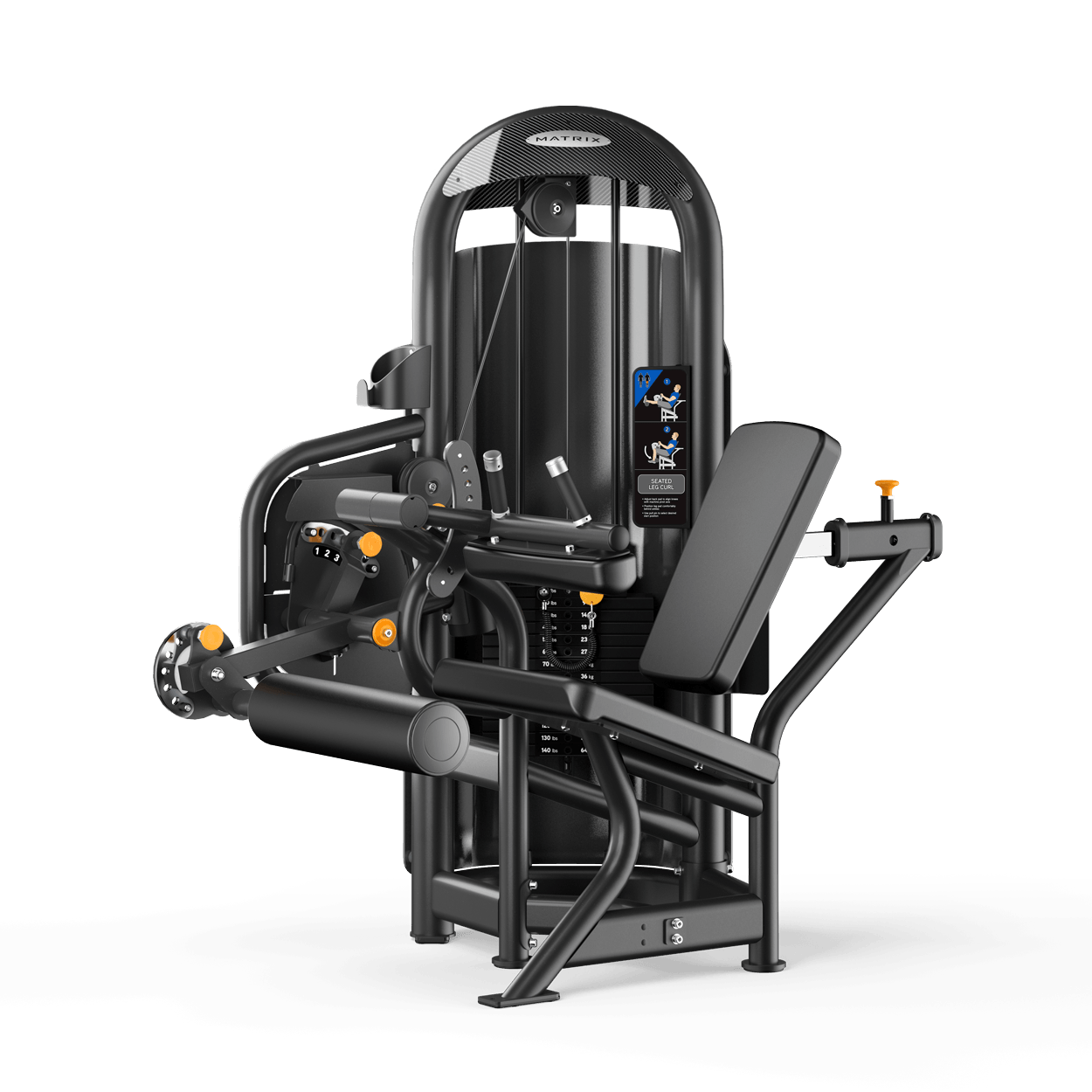 HOLLANDIA FITNESS-Matrix Aura series G3 seated leg curl-2