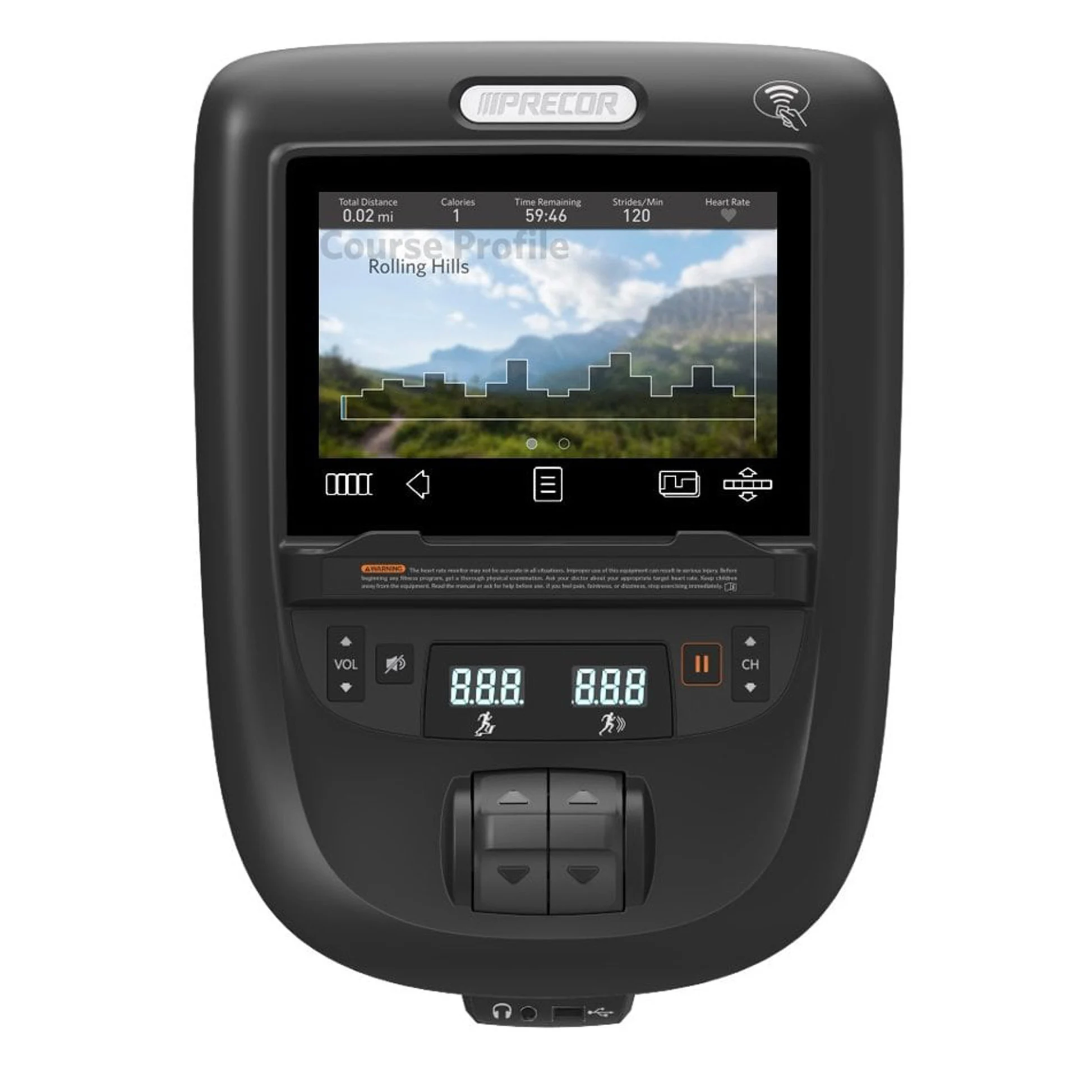 hollandia fitness-Precor EFX 865 with converging crossramp-3