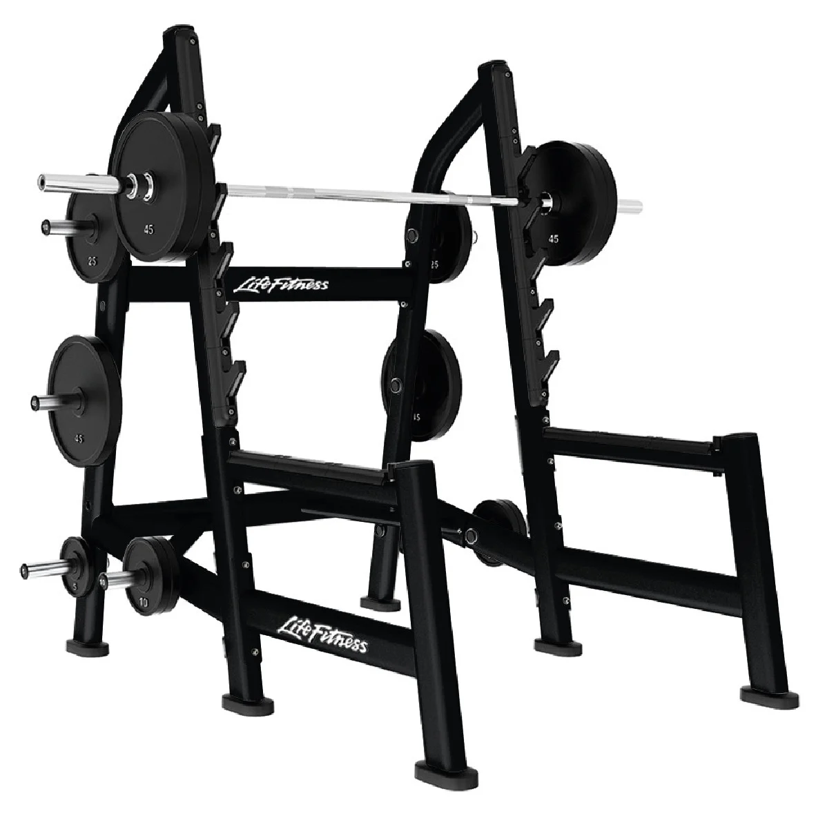 HOLLANDIA FITNESS-Life Fitness olympic squat rack-1