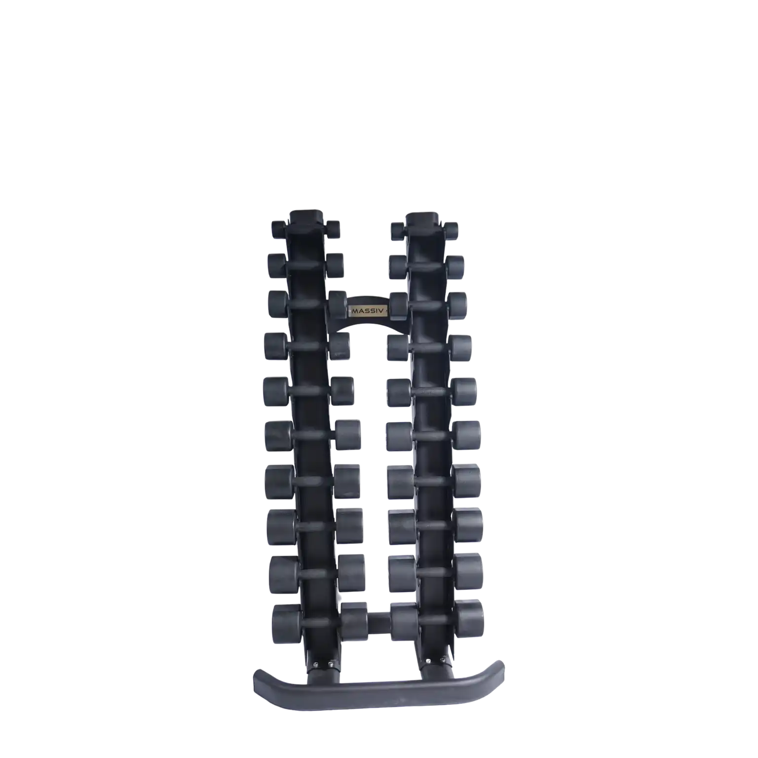 hollandiafitness-Massiv – Tour d'haltères de 1 à 10 kg avec haltères en PU-1