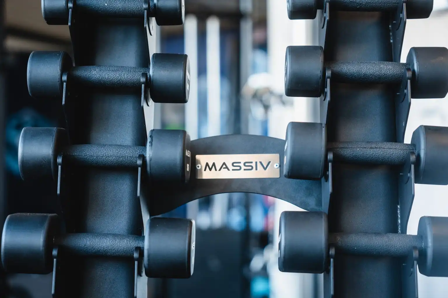 hollandiafitness-Massiv – Tour d'haltères de 1 à 10 kg avec haltères en PU-4